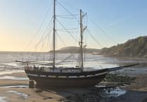 Tall ship set to remain stranded until mid-May after refloat bid fails