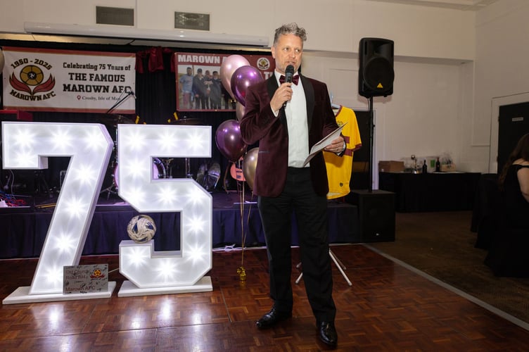 Club legend Darren Kerruish told brilliant stories that many in the room remembered fondly 