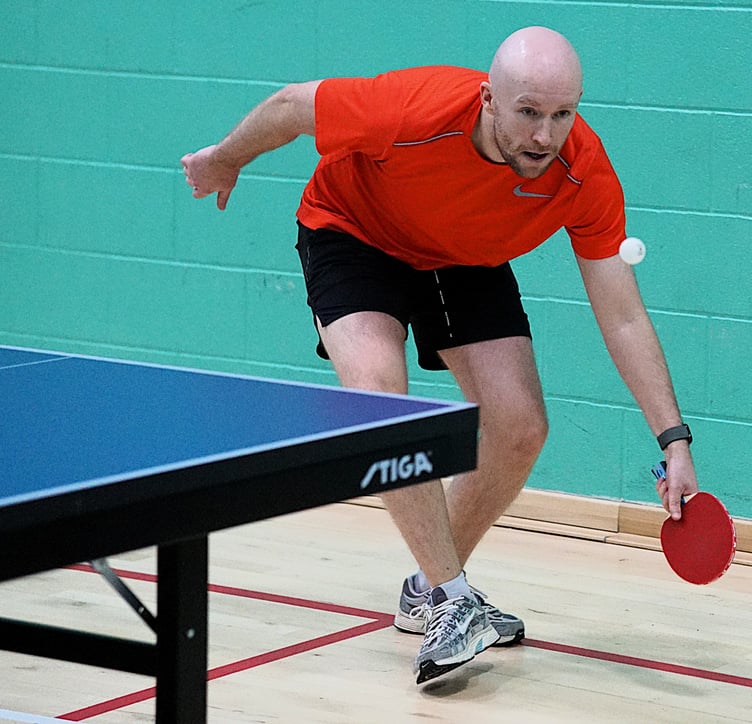 Darren Smethurst on his way to victory in last week's Wrong Handed Tournament (Photo: Malcolm Lambert)