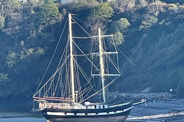 A picture of the La Malouine taken by Pearl Plaatjies