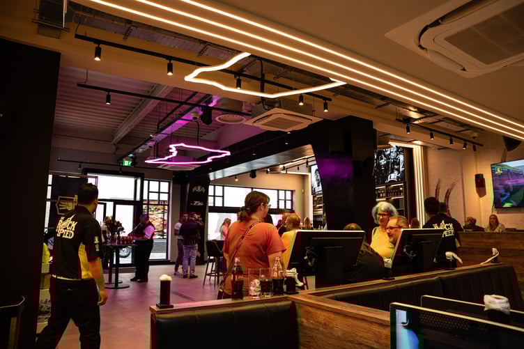 A look inside the new bar and grill on Wellington Street, Douglas