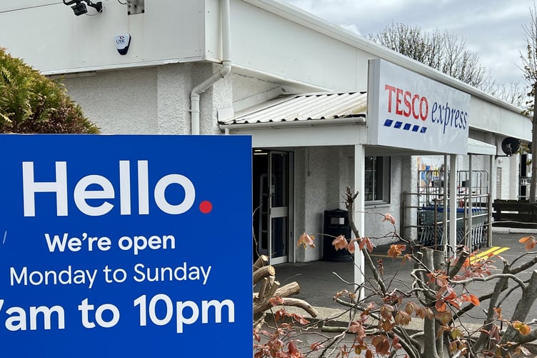 Tesco's former Winerite store on Victoria Road, Douglas