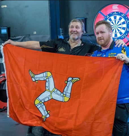 Darren Kennish and Callum Brew (right)