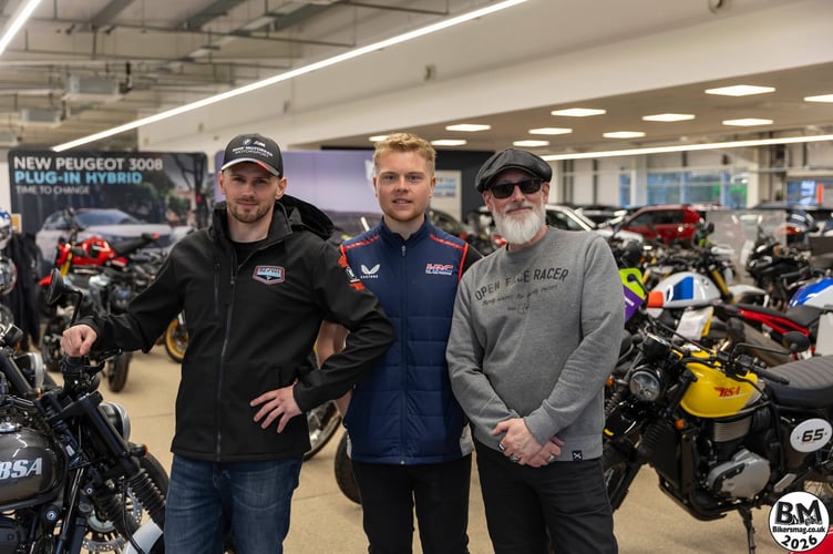 (L-R) Jason Crowe, Harris Kneen and Howard Wood. (Isle Photo) 