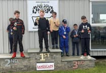Jacob Murray dominates cadet class at Isle of Man karting championship's third round