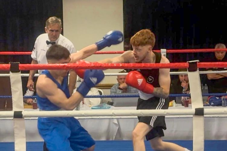 Manx ABC debutant Dom McCallum inflicted a first-round stoppage on opponent Bobby Bogdev 