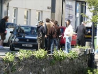 Lights, camera, action as village shines for filming of new movie