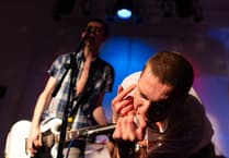 Pictures as 'island's most dangerous band' bring down the house at gig