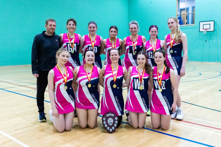 Castletown II won the Shield final with a dramatic 'golden goal' win over Investec (Photo: Gary Weightman)