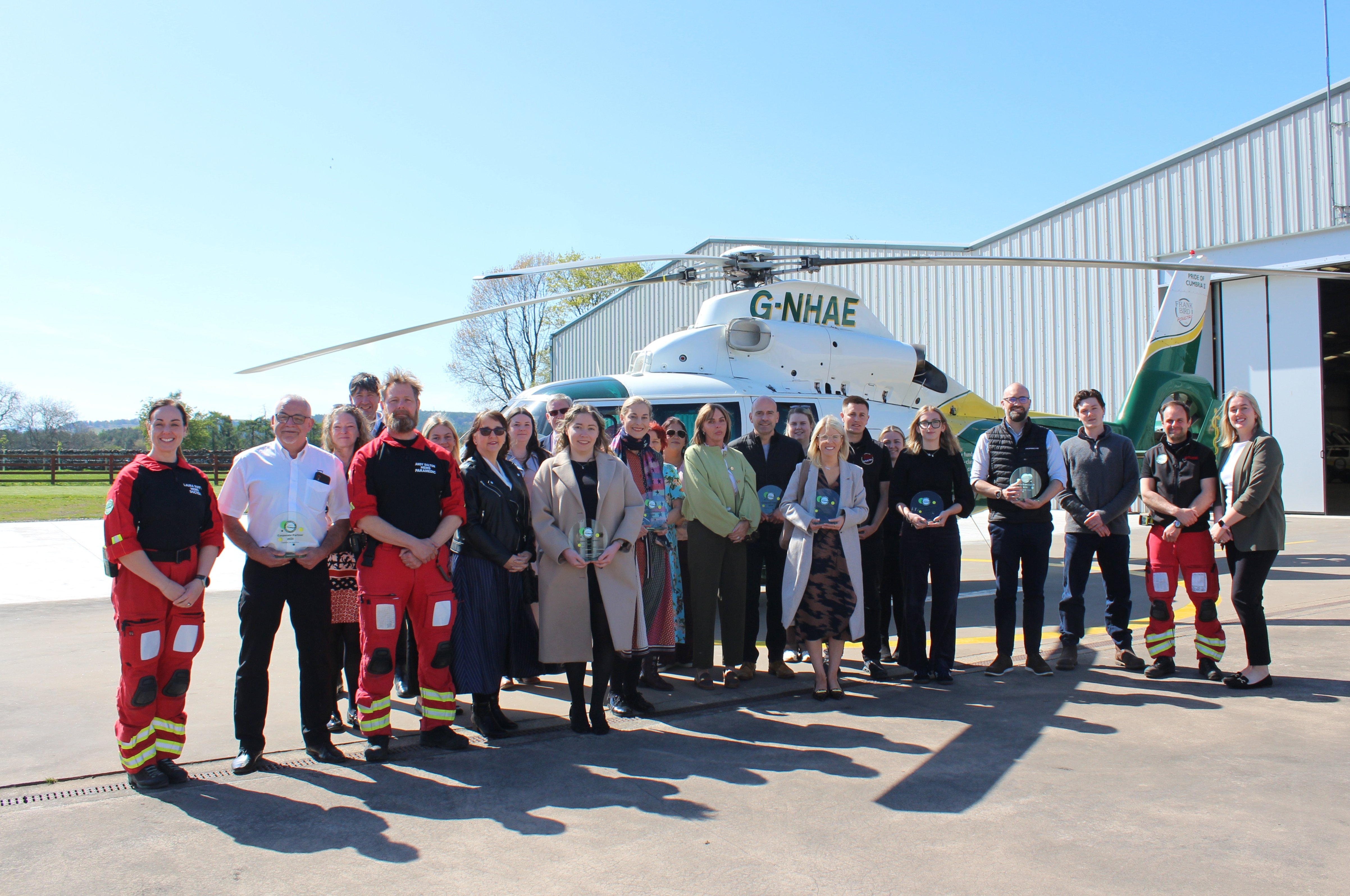 Isle of Man firms help raise £241k for air ambulance | iomtoday.co.im
