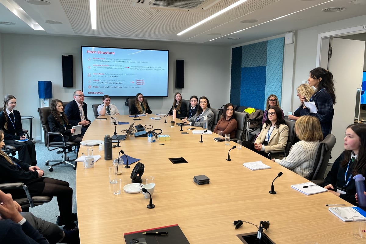 Zurich International employees lead mentoring programme with Isle of Man secondary school