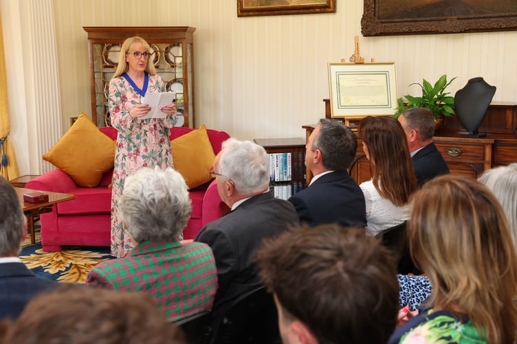 Mrs Whiteway said that it was an 'incredible honour' to be offered the role