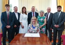 Claire makes history as she's sworn in as Captain of the Parish