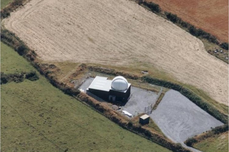 Isle of Man observatory in Foxdale