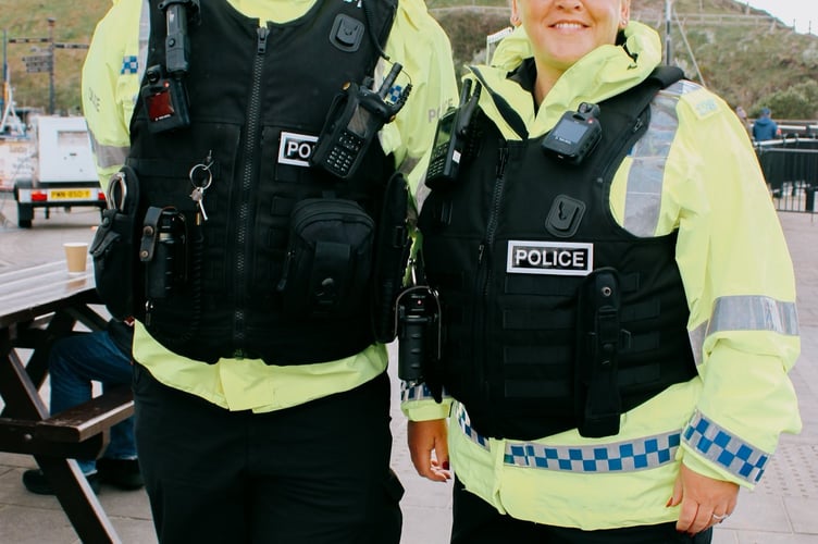 There were lots of smiling faces from the crowds, even the ones on duty