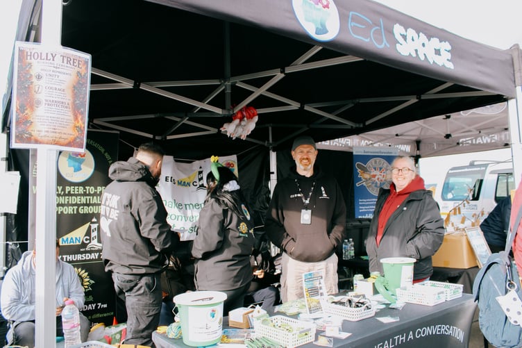 Charity Ed Space were present in Peel for the festival