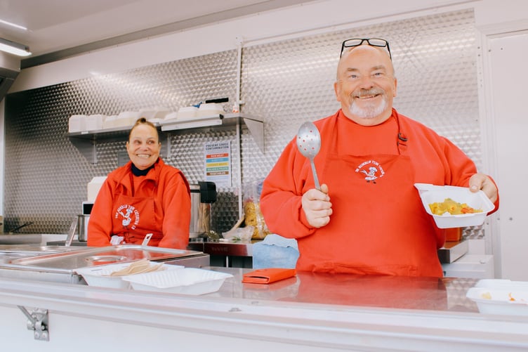 The team from Rumbin Tum food truck