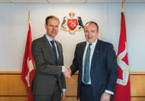 Swiss ambassador visits Isle of Man to strengthen ties between two countries