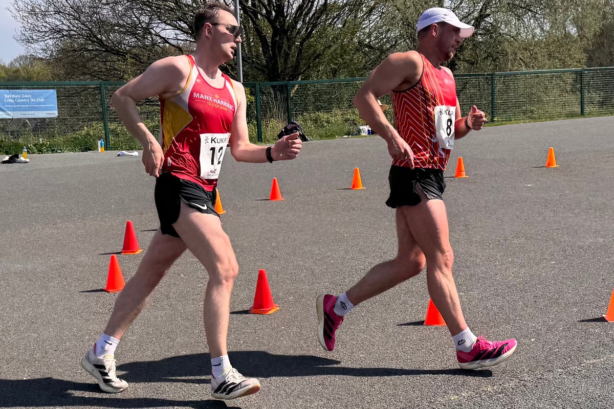 Isle of Man race walkers gear up to represent England in Madrid GP
