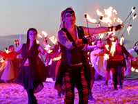 Police probe fire festival 'sabotage' attempt