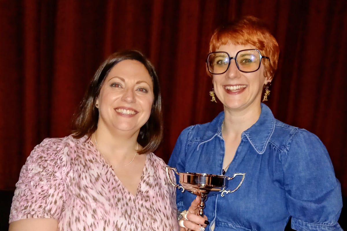 Theatre group celebrate award success and prepare new production