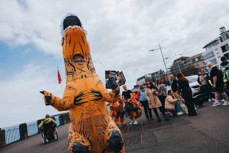 This year's Dino Run raised £23,068 for Rebecca House