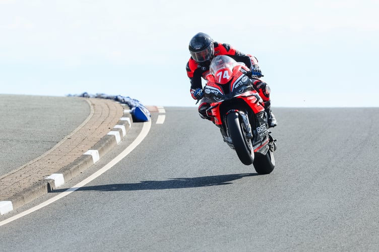 Kamil Holan in the North West 200 Superbike practice session. PICTURE BY DAVE KNEEN PHOTOGRAPHY.