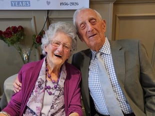 Charity fundraiser for 70th wedding anniversary