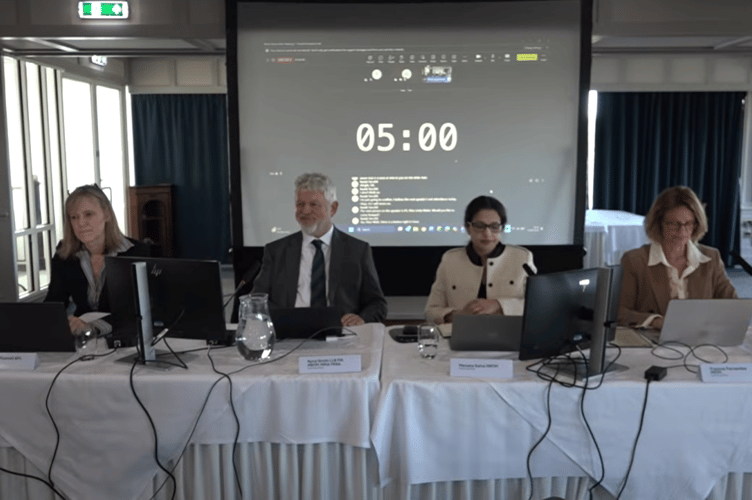 The examining panel