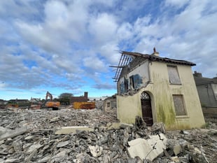 Demolition nears completion on site of new Co-op store