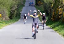 Alec Sorby sprints to victory in Tour of the Middle