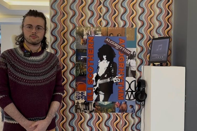 Eli Scothern submitted an EP for his project, he studies music.
