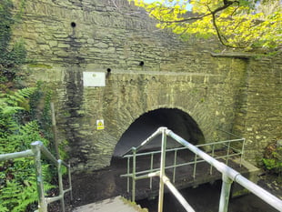 Rotary club updates signage on Onchan underpass