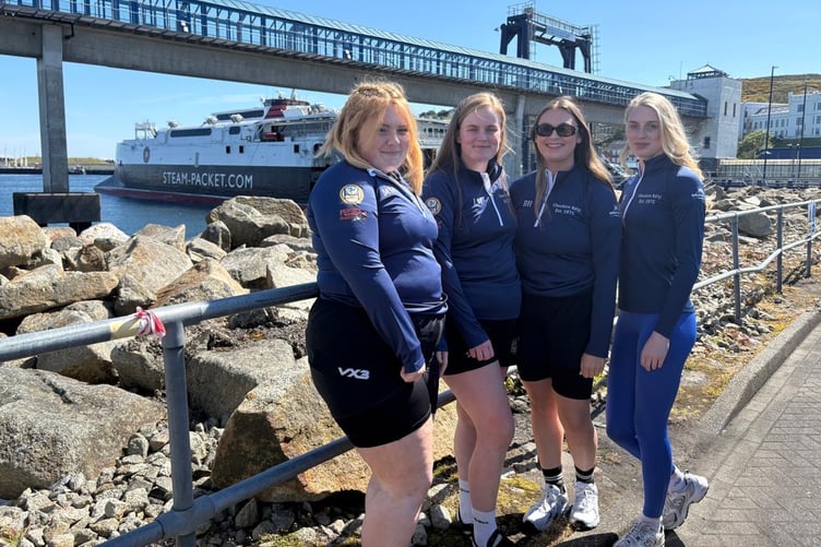 (Left to right) Maisie Murray, Leona McGovern, Becka Hicks and Freya Crowe