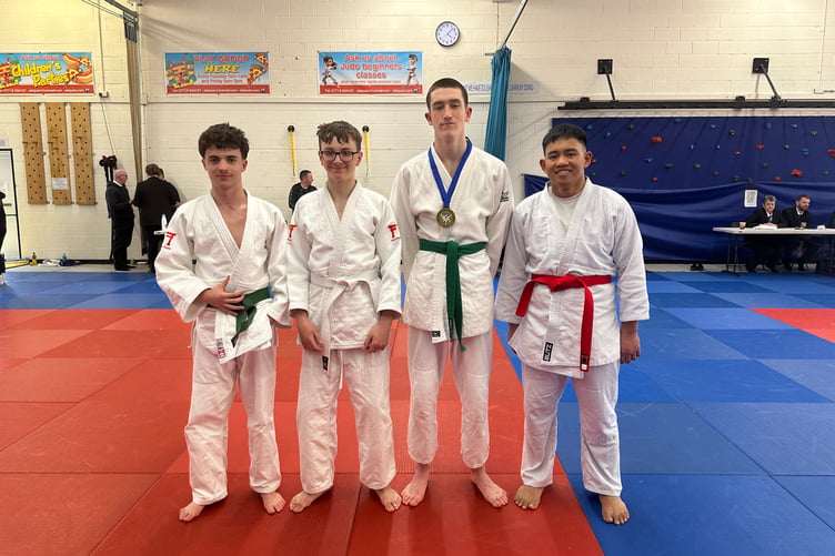 (Left to right)Jole Kennaugh, Stan Kopacz, Noah Hughes and Richmond Quitalib