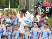 Pictures as Tyson Fury’s daughter Venezuela marries on Isle of Man