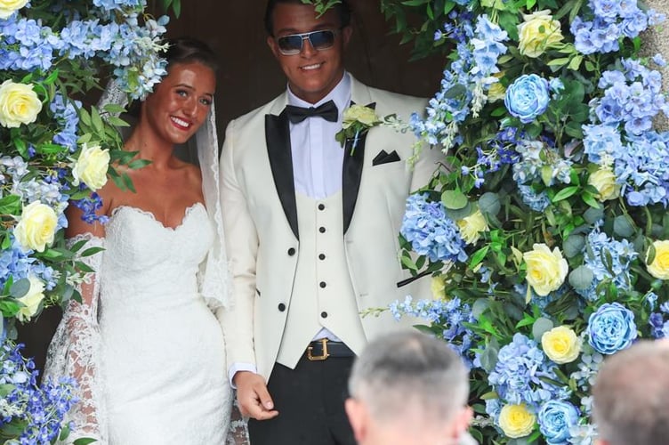 Venezuela Fury with new husband Noah Prince (Credit: CJS Photography)