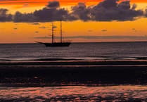 Tall ship stranded on Ramsey beach finally back out at sea