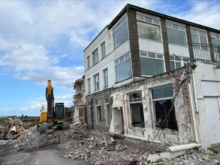 Pictures as demolition of former hotel is 'progressing well'