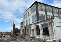Pictures as demolition of former hotel is 'progressing well'