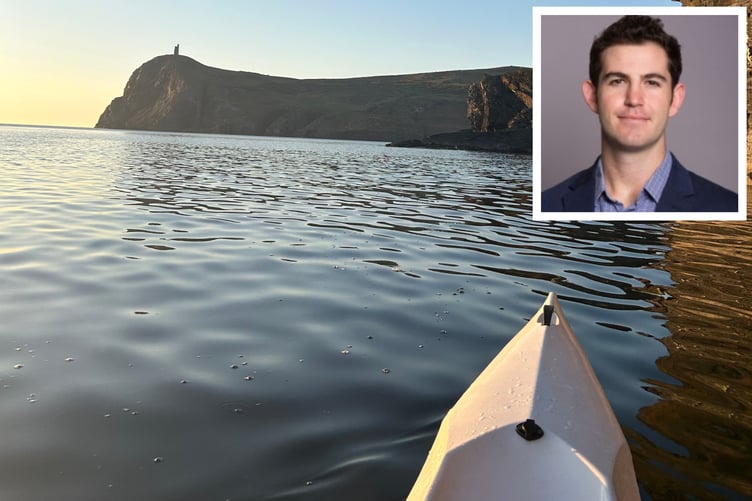 Dominic Hall enjoys cycling, hiking and kayaking in his spare time