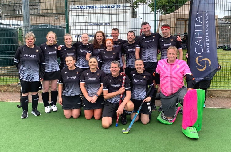 The Vikings team that won the annual Deb Mark, Barbara Kniveton and James Shimmin Memorial Tournament at King William's College last weekend