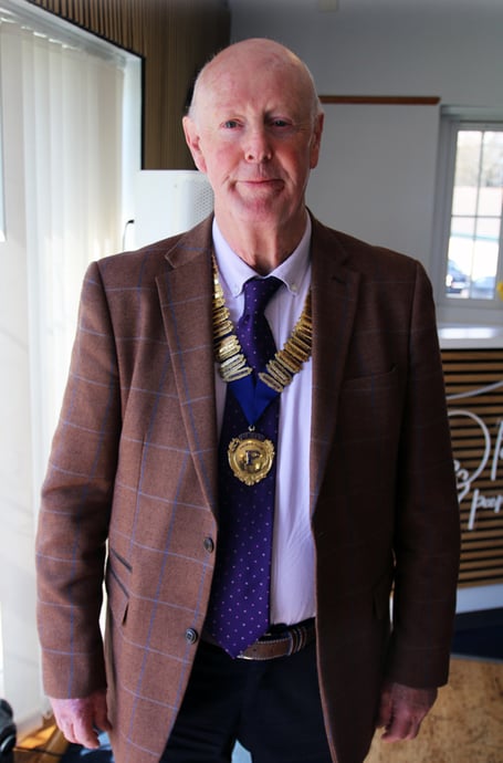New Douglas Probus Club President Robin Rae
