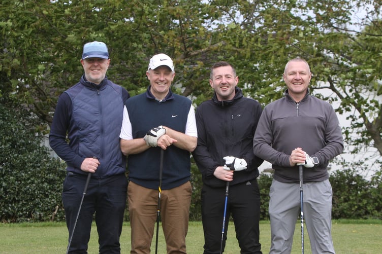 The Tevir Group team of Mike Travers, Paul Wood, Chris Corkill and Steven Malone