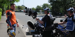 Postponed winner's enclosure scene of Hollywood TT film rescheduled