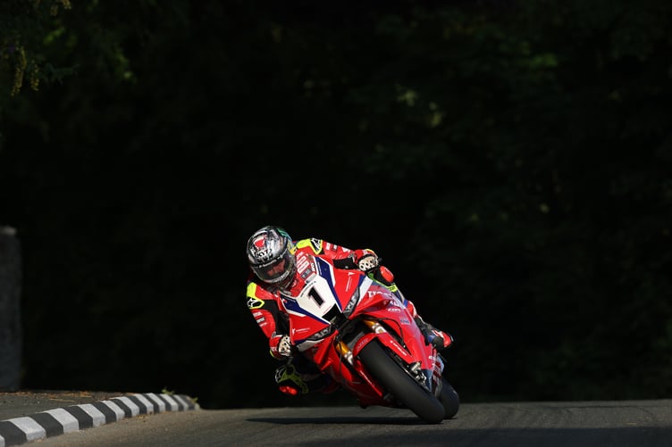 John McGuinness on the opening night of qualifying at TT 2026 (Photo: Callum Staley/CJS Photography)