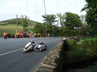 Organisers give update on sidecar crew involved in red flag incident