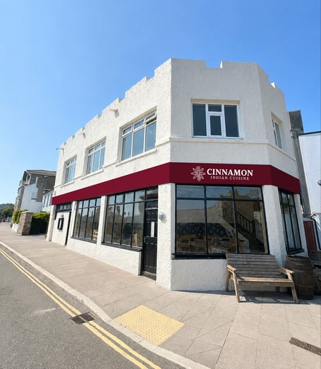 The Cinnamon Indian Restaurant on East Quay in Peel