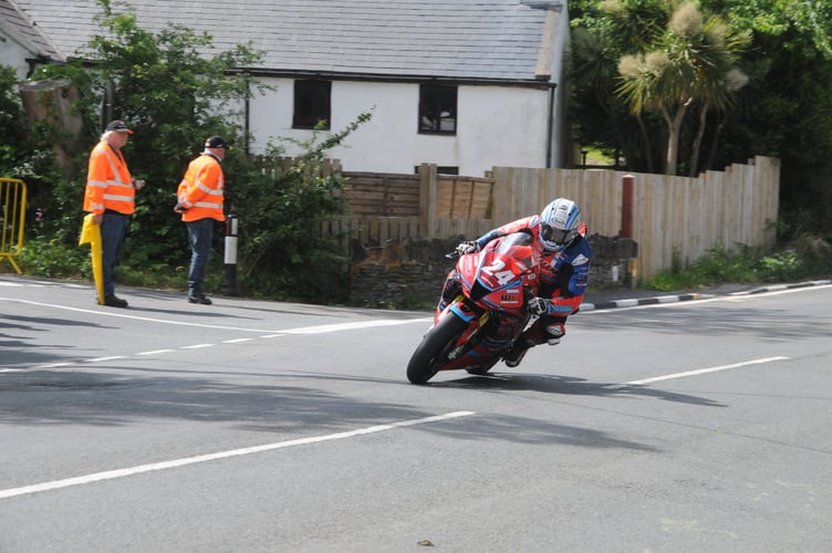 Douglas' Marcus Simpson lapped at 127.297mph in qualifying this morning WH Racing Honda (Photo: John Watterson)