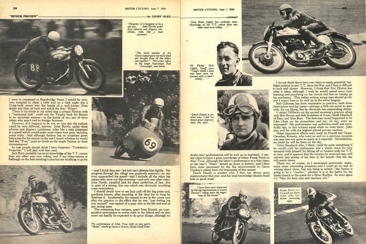 1956 TT feature